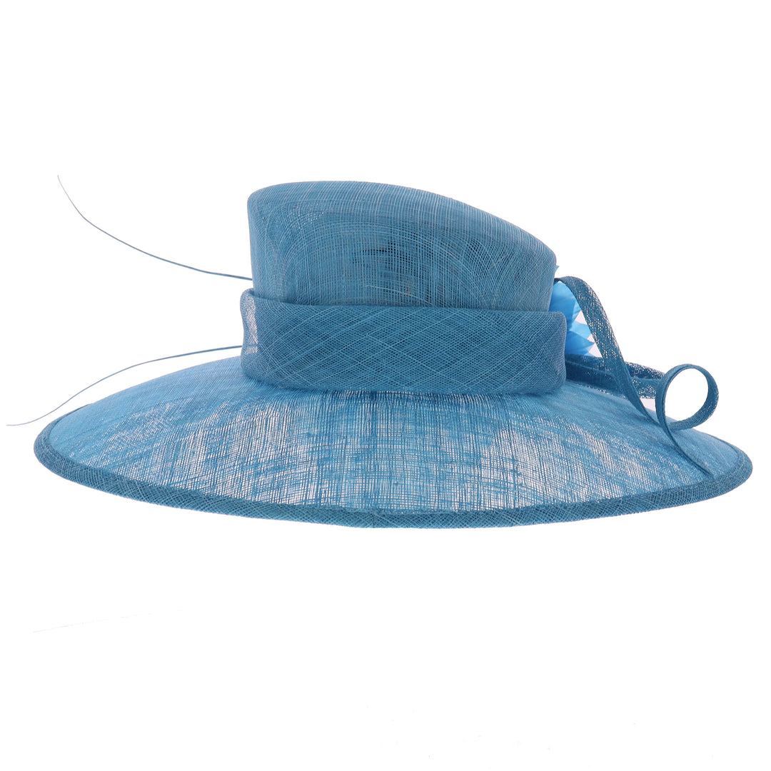 Regatta Wide Brim Sinamay Wedding Hat