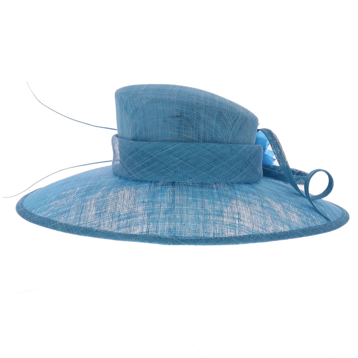 Regatta Wide Brim Sinamay Wedding Hat