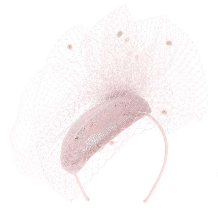 Quartz Pillbox Headband Fascinator (9905)