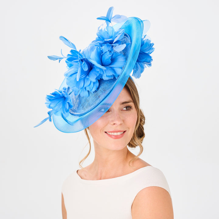 Fuchsia Disc Headband Fascinator (9906)