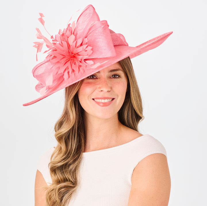 Grey Wide Brim Headband Hatinator (9915)