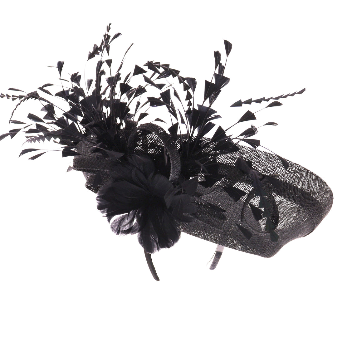 Black Headband Fascinator (9920)