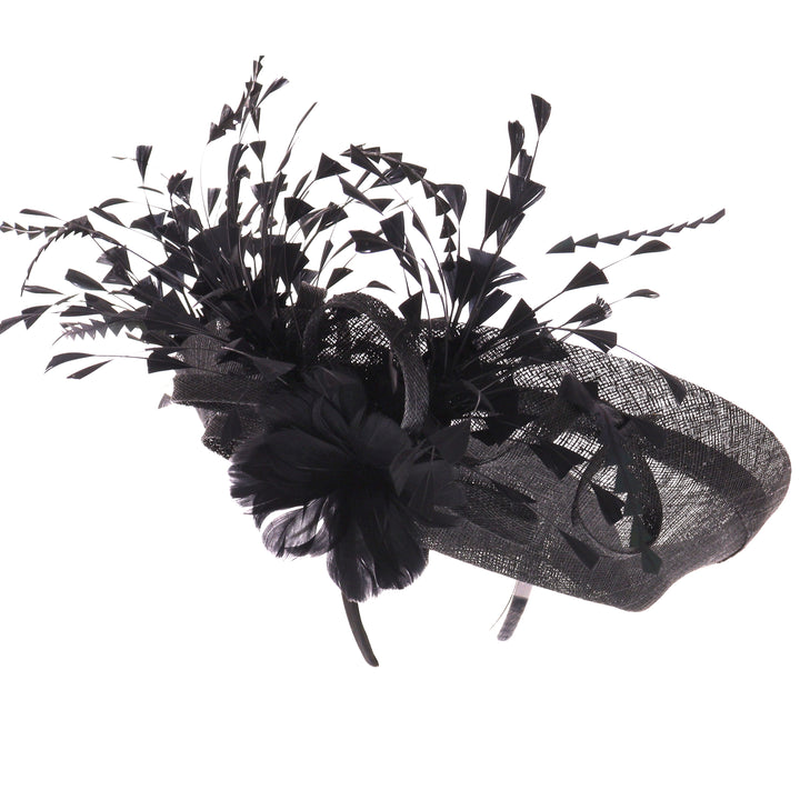 Black Headband Fascinator (9920)