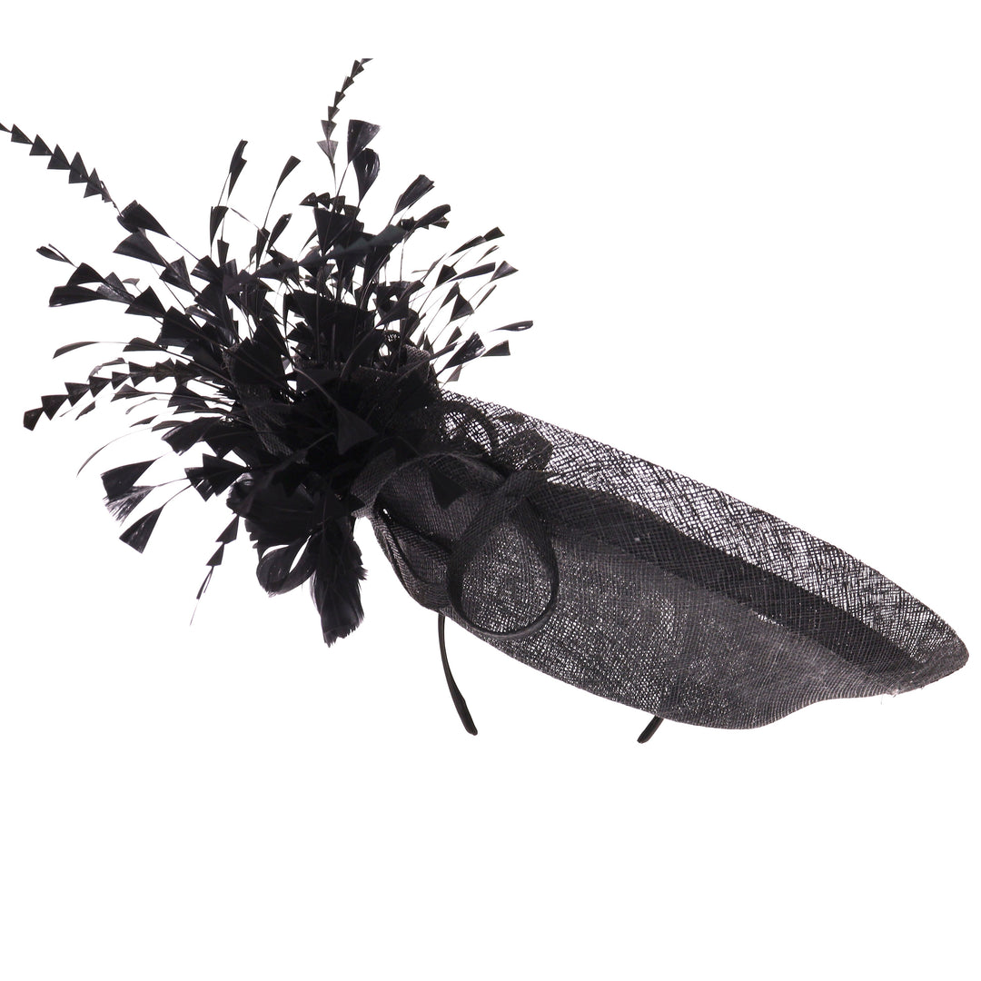 Black Headband Fascinator (9920)