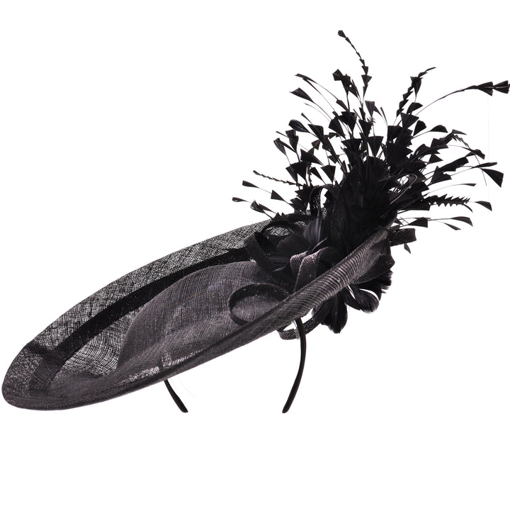 Black Headband Fascinator (9920)