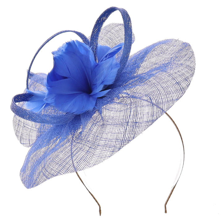 Sky Blue Headband Fascinator Liza Bella Collection (9922)
