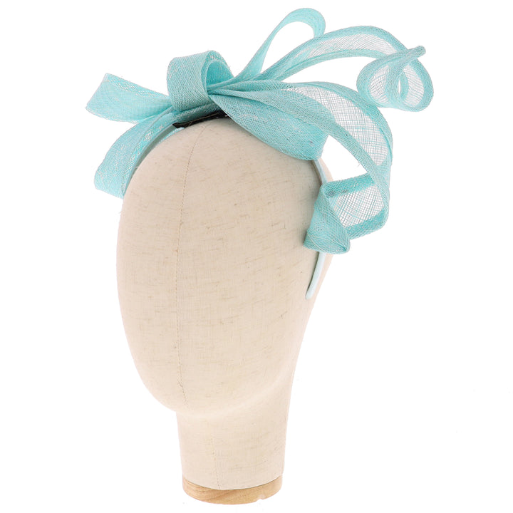 Aqua Headband Fascinator (9923)