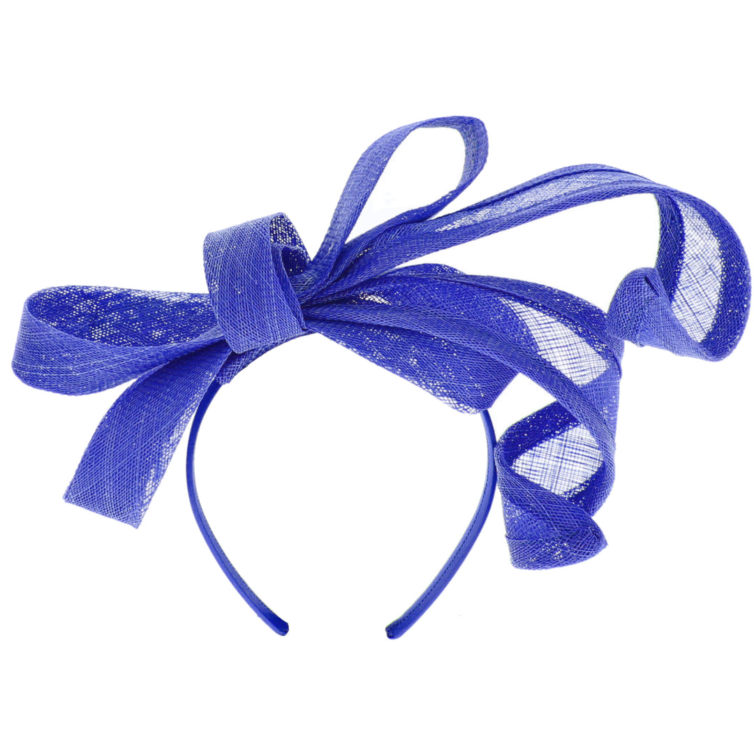 Royal Blue Headband Fascinator (9923)
