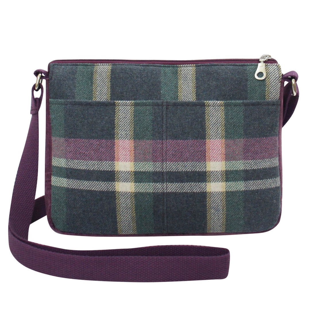 Applique Highland Cow Crossbody Messenger Bag by Earth Squared
