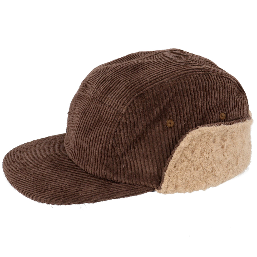 Alfie Brown Corduroy Hunting Earflap Cap