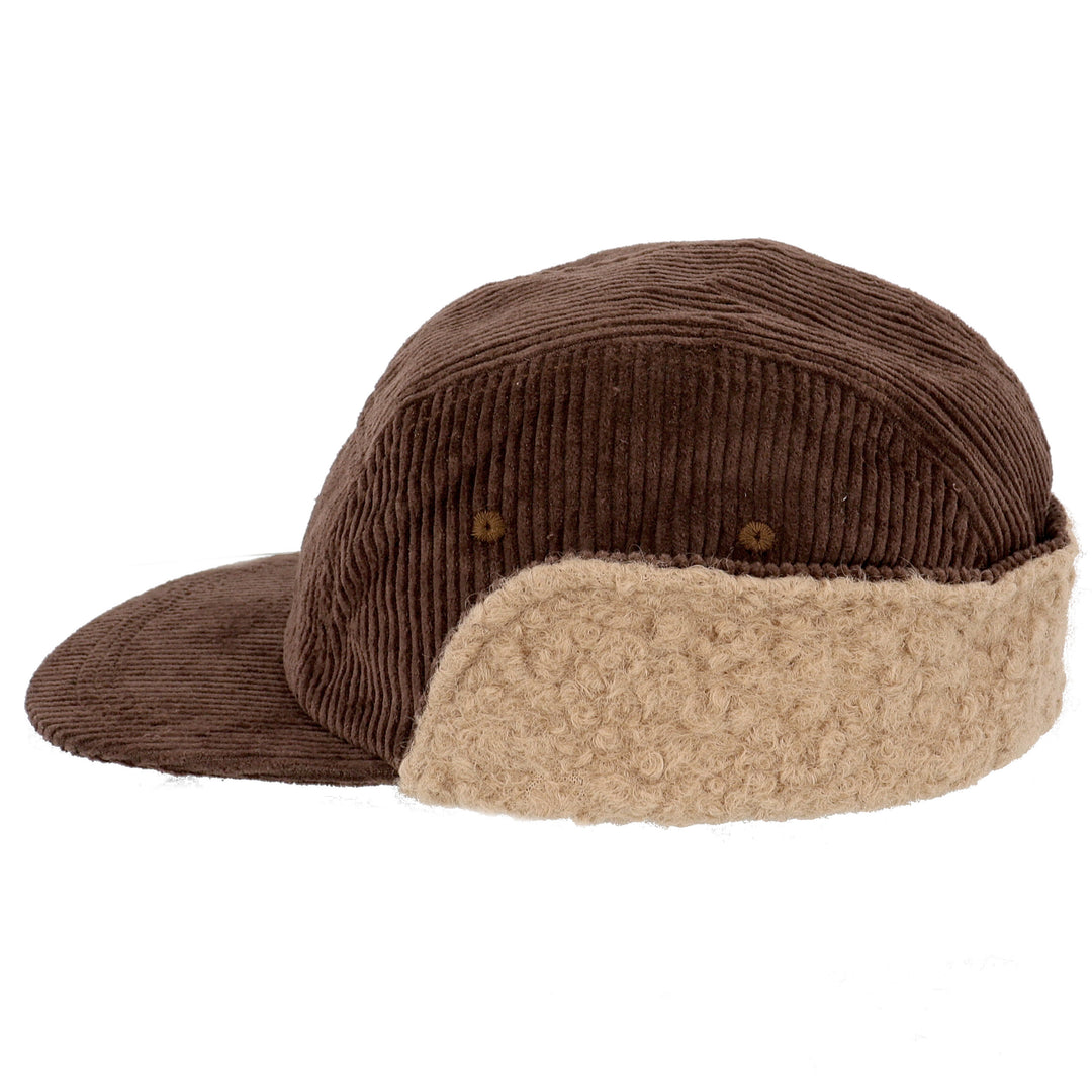 Alfie Brown Corduroy Hunting Earflap Cap