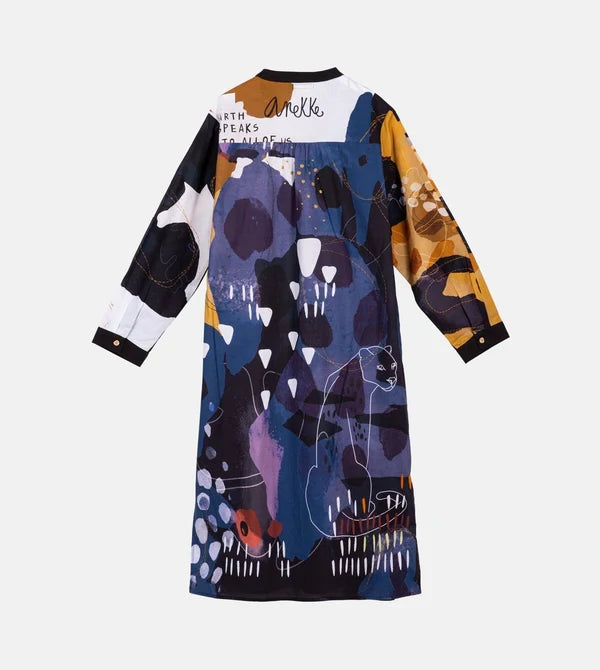 Anekke Amazonia Print Long Shirt Dress