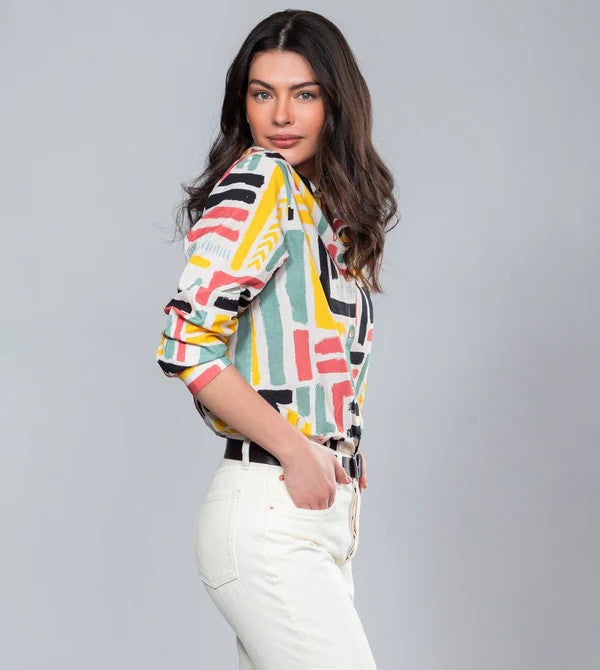 Anekke Kene Print Shirt Dress