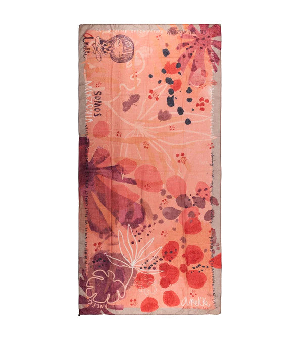 Anekke Scarf - Amazonia Nature Reddish