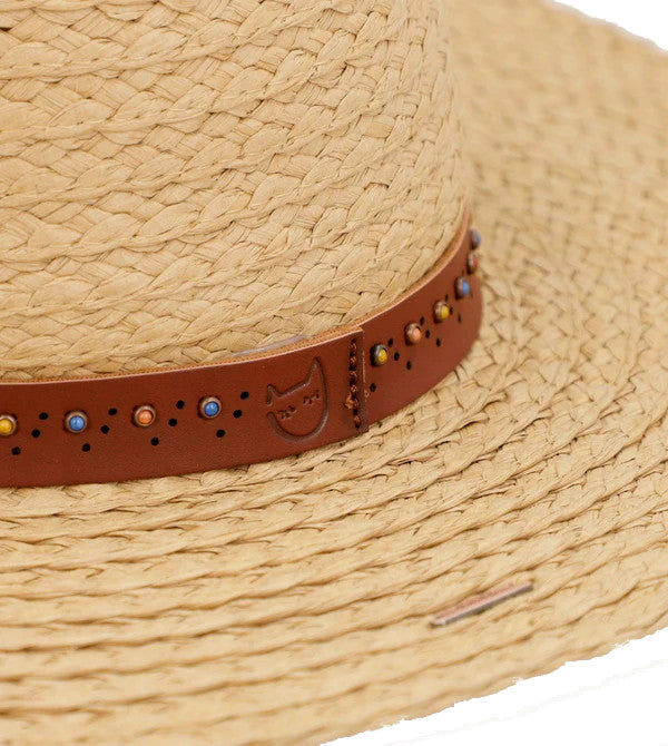 Anekke Toasted Raffia Straw Hat