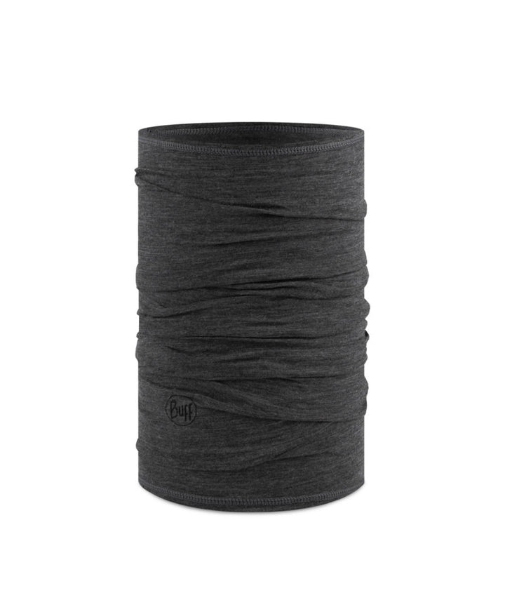 Buff Merino Lightweight Neckwear In Gray