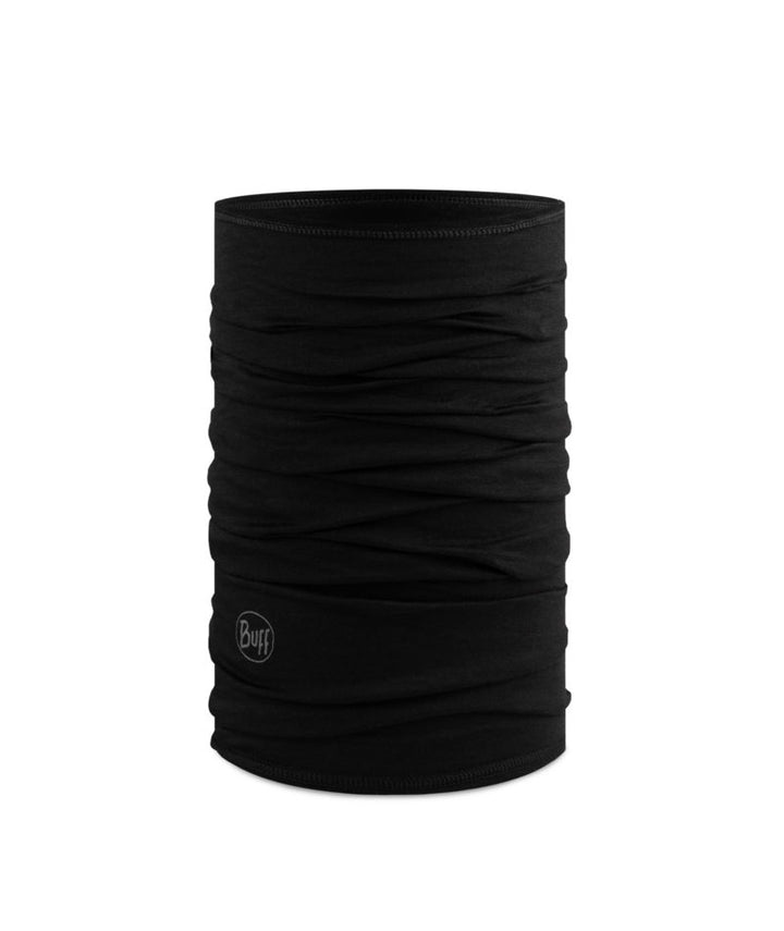 Buff Merino Lightweight Neckwear In Black