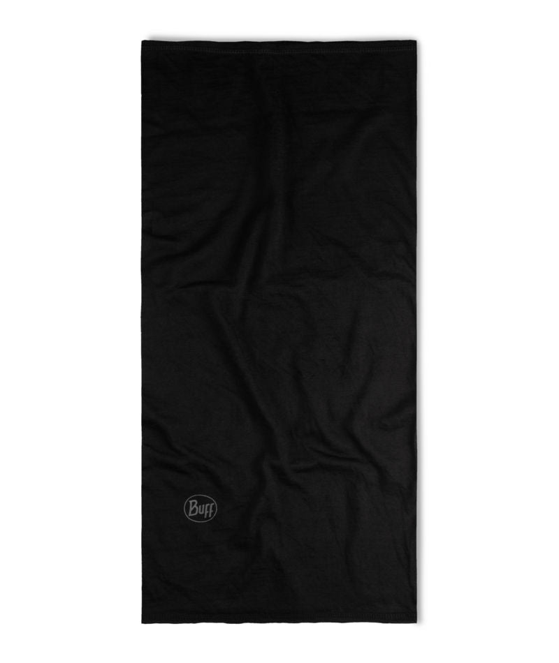 Buff Merino Lightweight Neckwear In Black