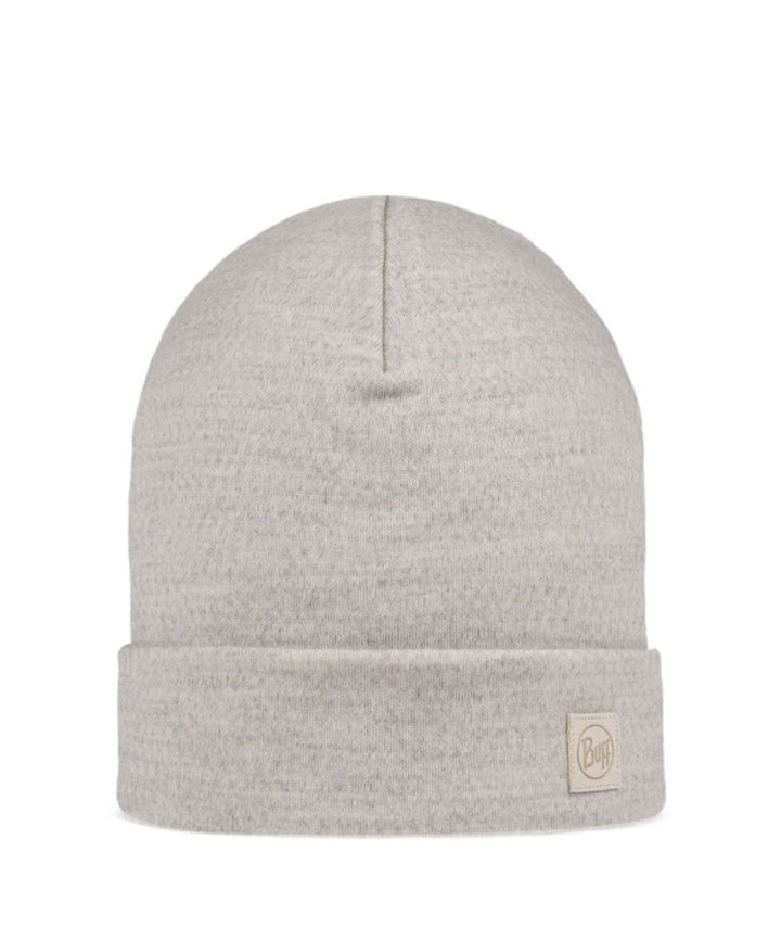 Buff Merino Heavyweight Beanie Hat in Cloud