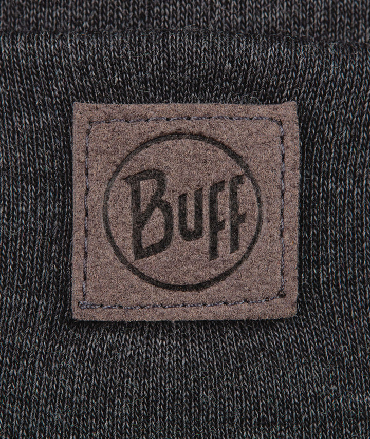 Buff Merino Heavyweight Beanie Hat in Gray