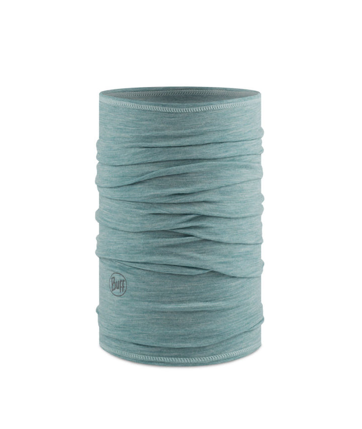 Buff Merino Lightweight Neckwear In Pool