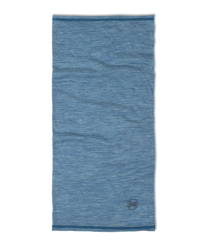 Buff Merino Lightweight Neckwear In Lake Blue