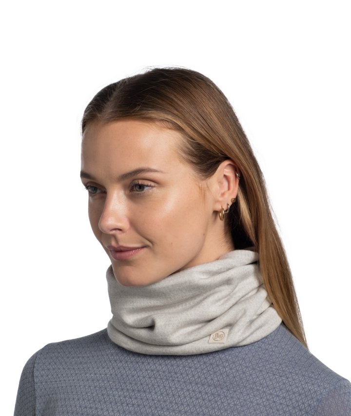 Buff Merino Heavyweight Neckwear In Cloud