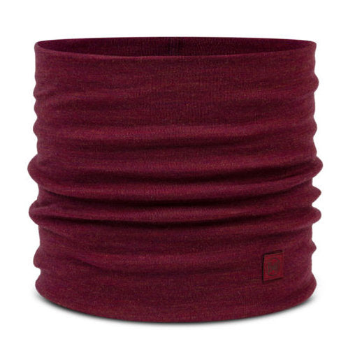 Buff Merino Heavyweight Neckwear In Tibetan Red