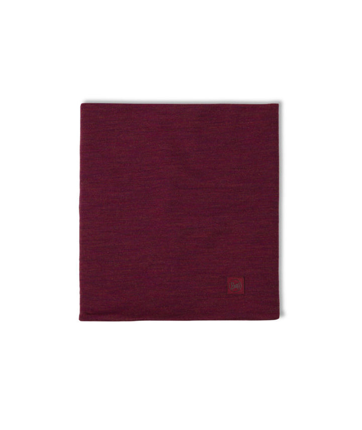 Buff Merino Heavyweight Neckwear In Tibetan Red