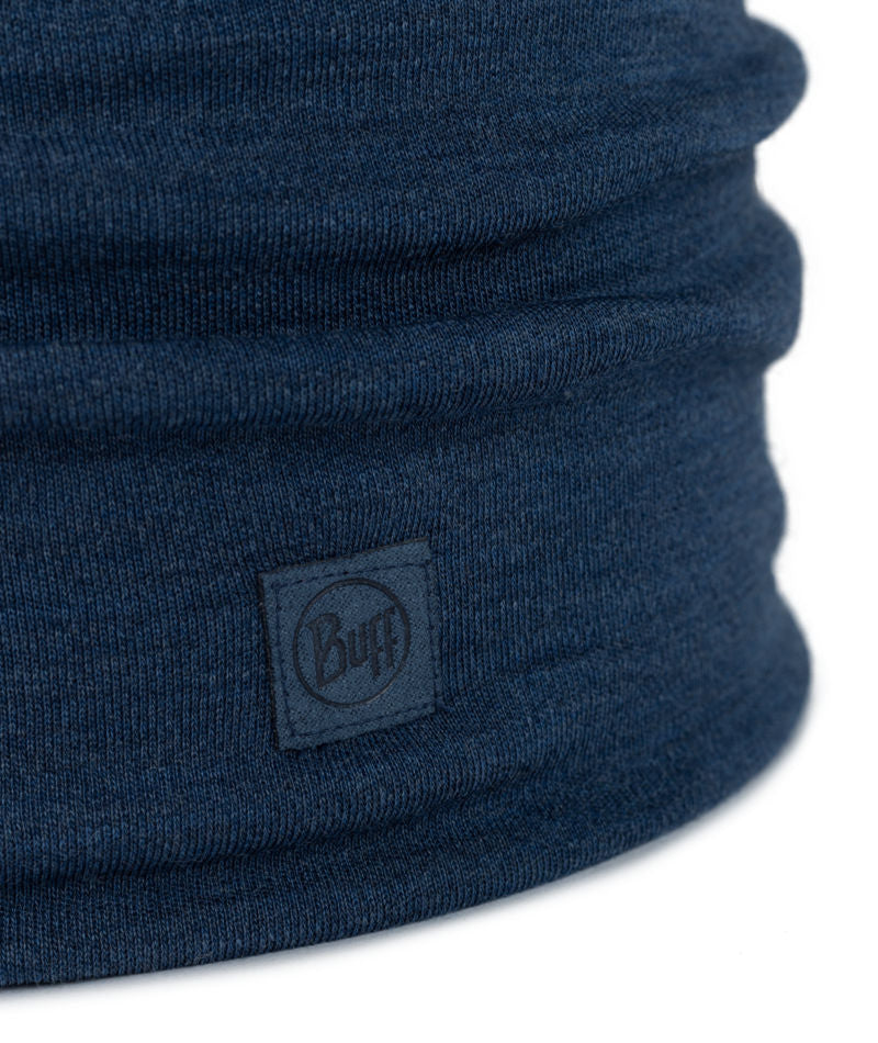 Buff Merino Heavyweight Neckwear In Night Blue