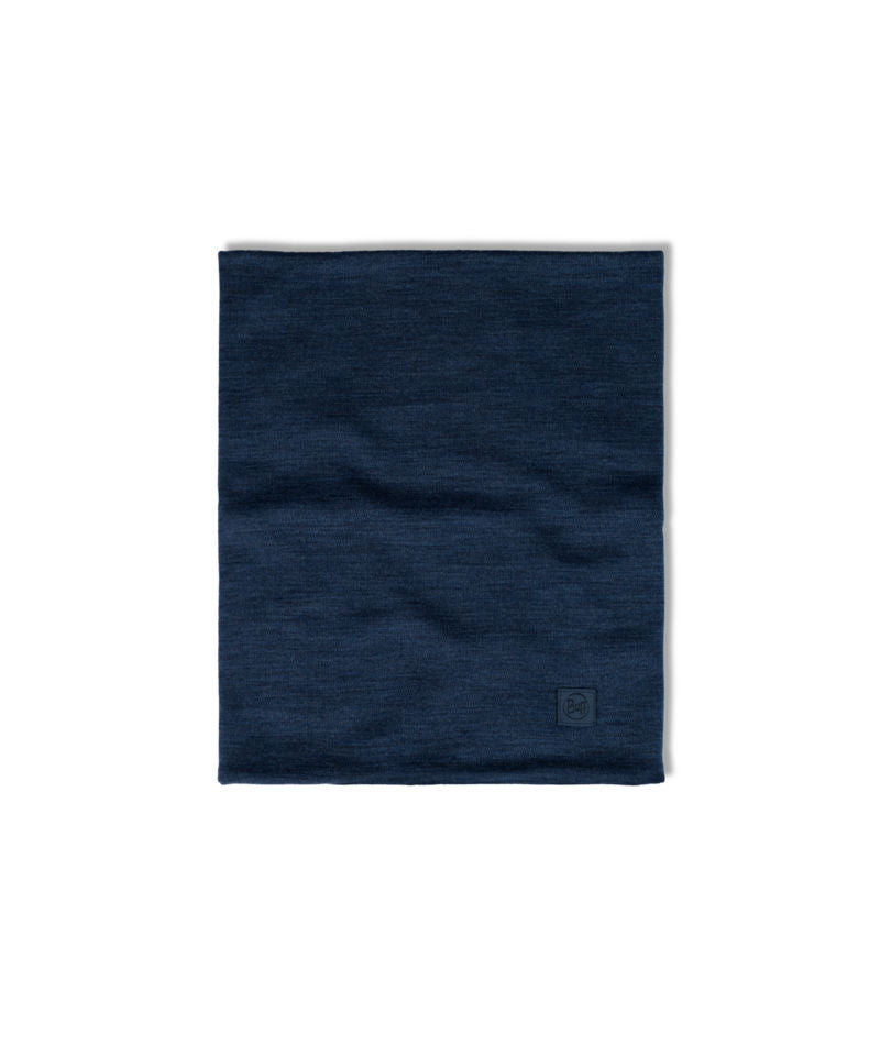 Buff Merino Heavyweight Neckwear In Night Blue