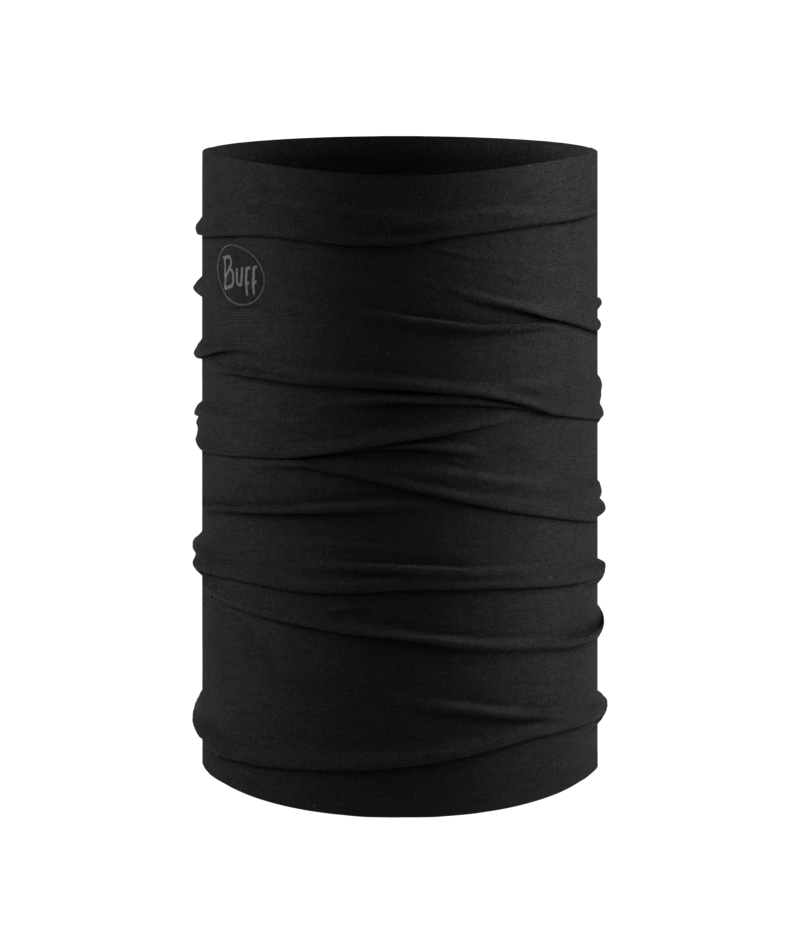 Buff Original Ecostretch Neckwear In Solid Black