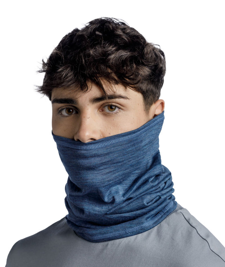 Buff Merino Lightweight Neckwear In Tempest