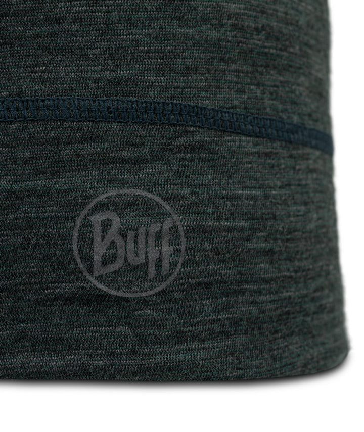 Buff Merino Lightweight Beanie Hat in Forest