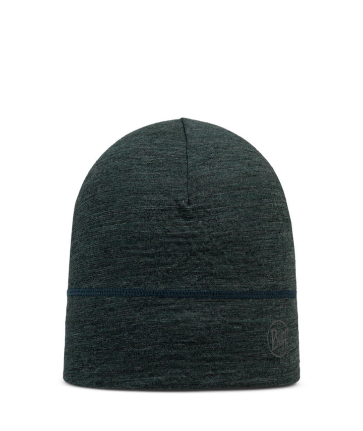 Buff Merino Lightweight Beanie Hat in Forest