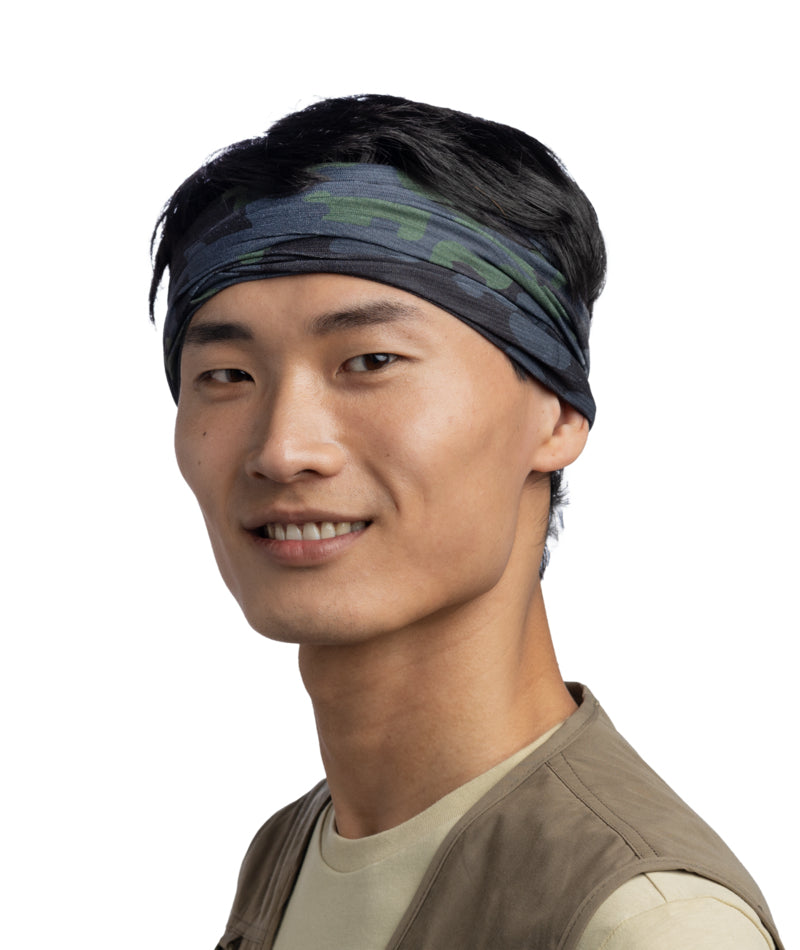 Buff CoolNet UV Neckwear In Enob Steel