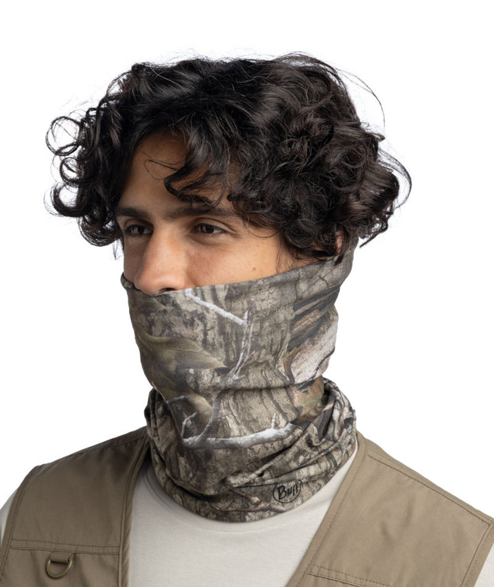 Buff CoolNet UV Neckwear In Mossy Oak Country DNA Forest