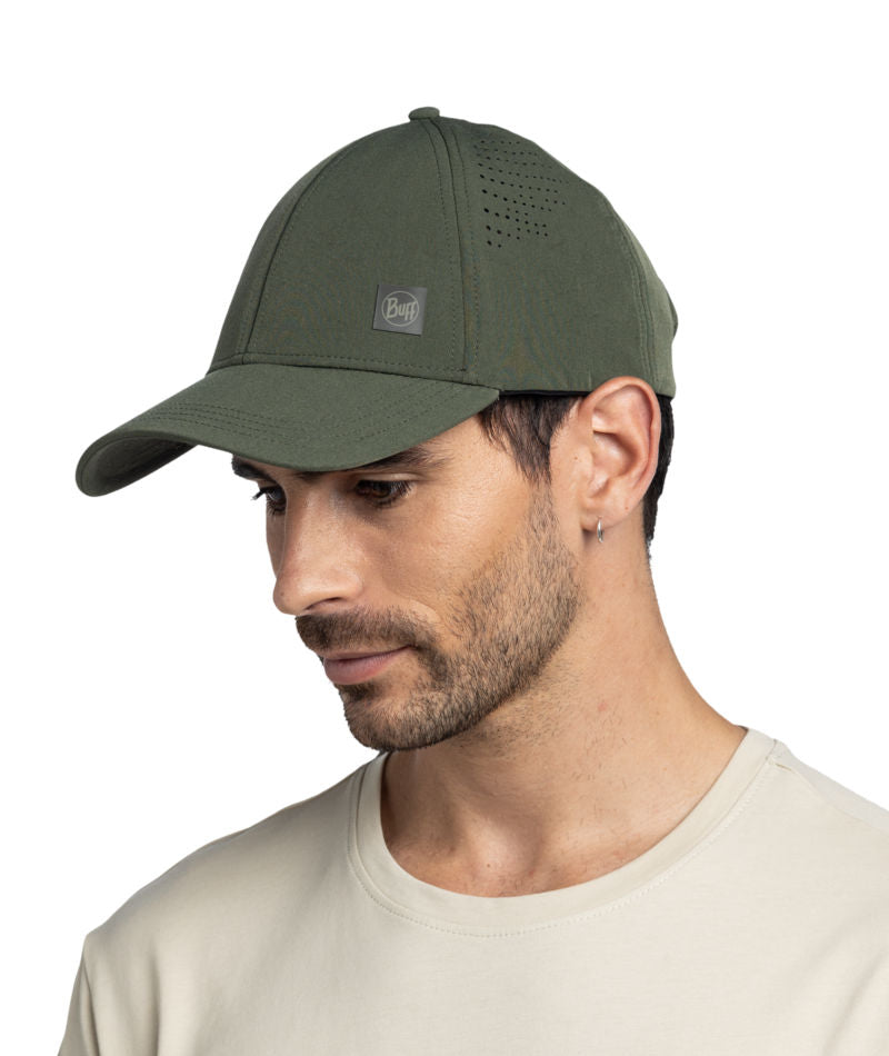 Buff Summit UPF 50 Lightweight Baseball Cap In Khaki
