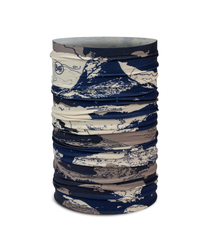 Buff Original Ecostretch Neckwear In Esyr Midnight Navy