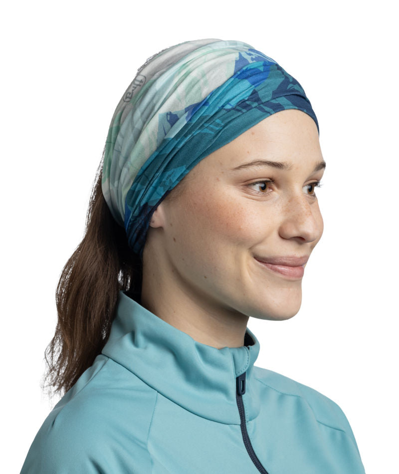 Buff Original Ecostretch Neckwear In Dryen Blue
