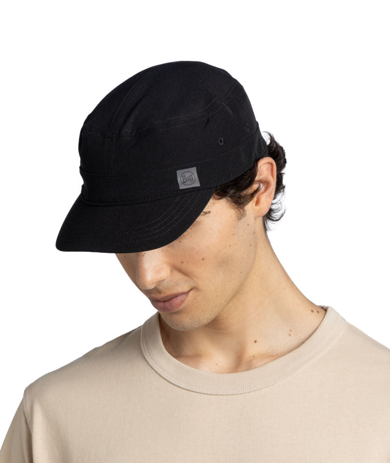 Buff Military UPF 50 Lightweight Engineers Cap In Black