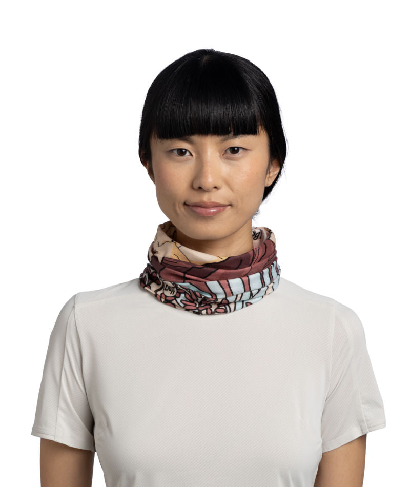 Buff CoolNet UV Neckwear In Nive Barn
