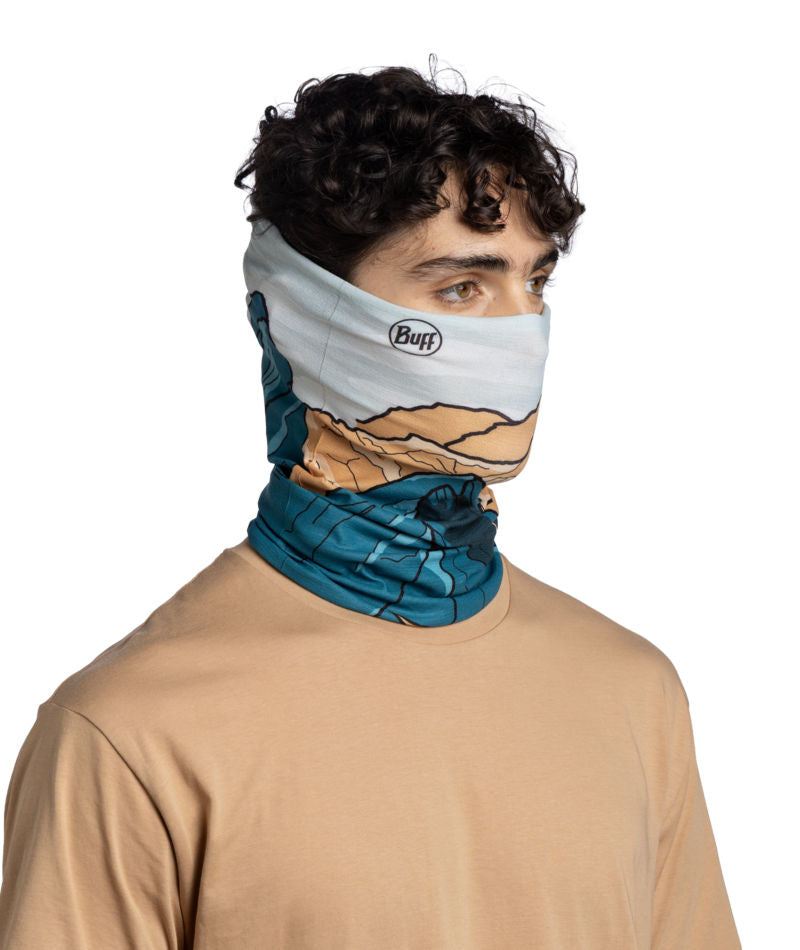 Buff CoolNet UV Neckwear In Nive Teal