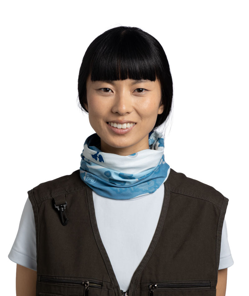 Buff CoolNet UV Neckwear In Ugal Blue