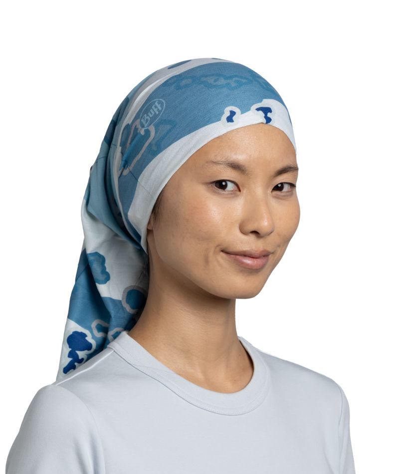 Buff CoolNet UV Neckwear In Ugal Blue