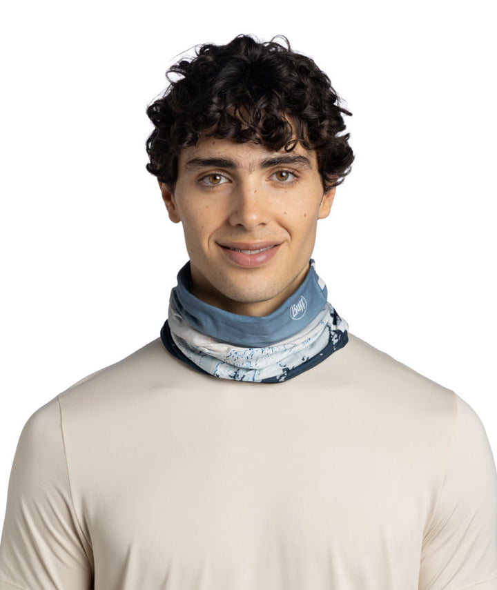 Buff Original Ecostretch Neckwear In Mount Blanc Peak