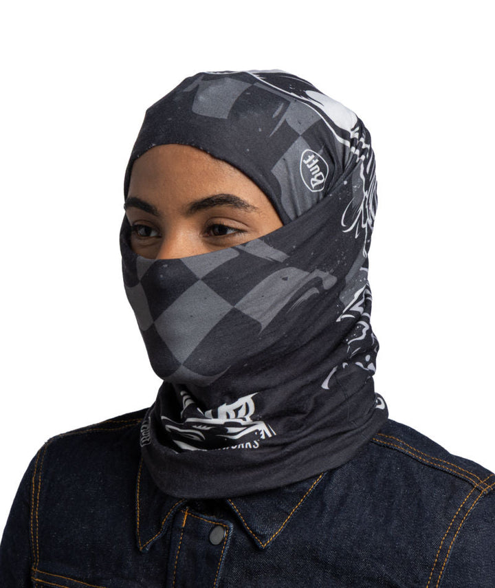 Buff Original Ecostretch Neckwear In Reit Black