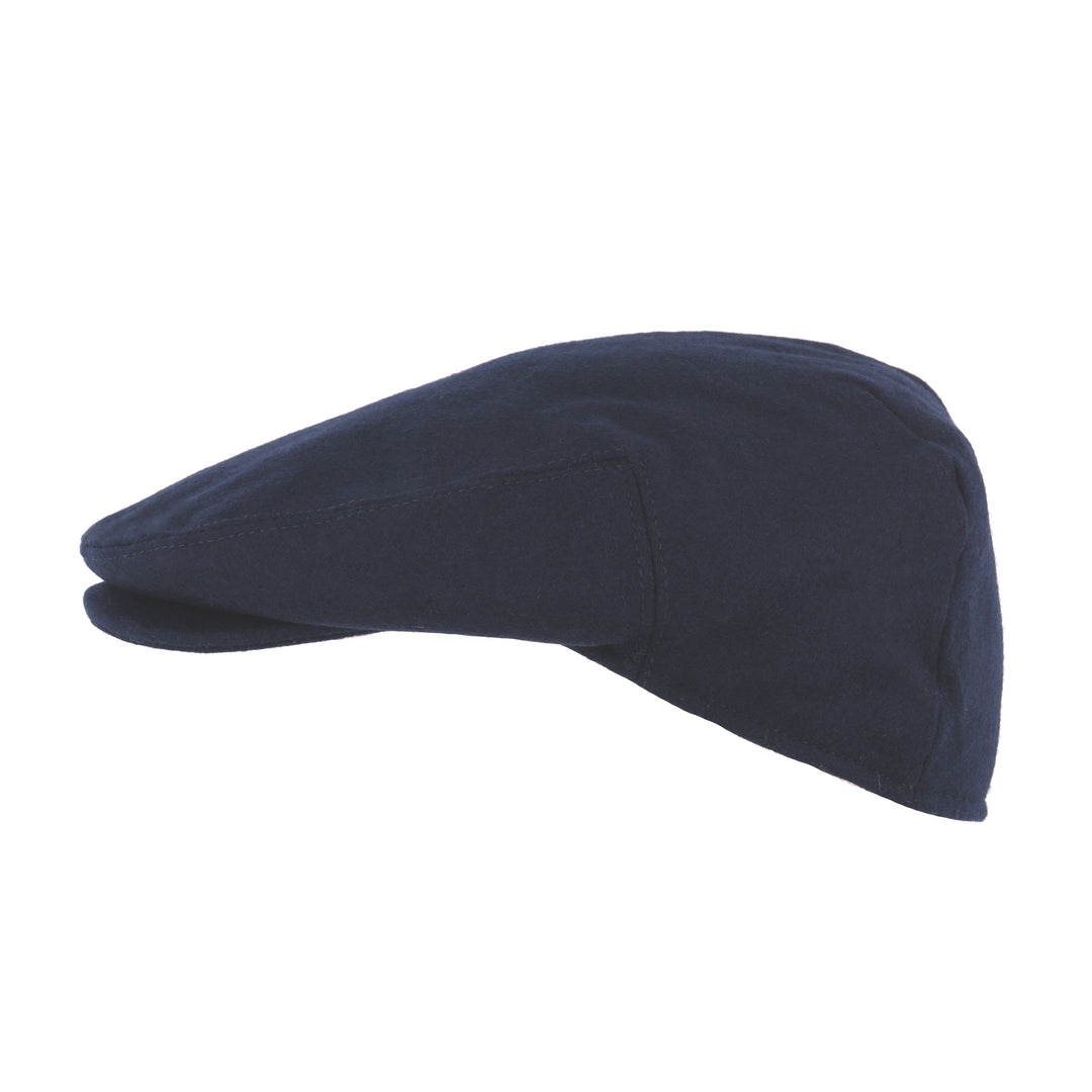 Navy Blue Flat Cap from Fischer Accessories