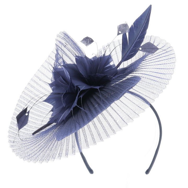 Navy Headband Fascinator (5042)