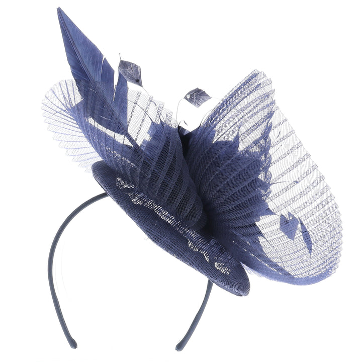 Navy Headband Fascinator (5042)